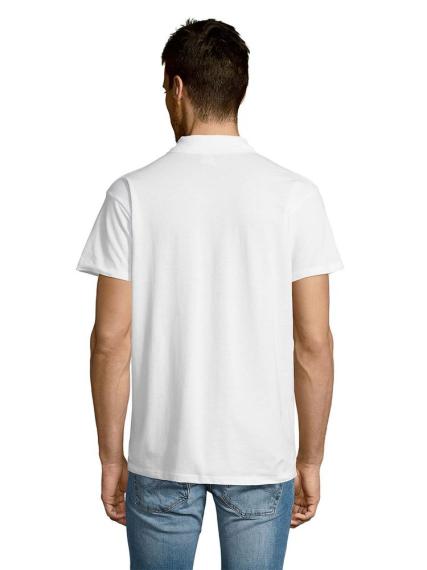 Рубашка поло мужская Summer 170 белая, размер XXL
