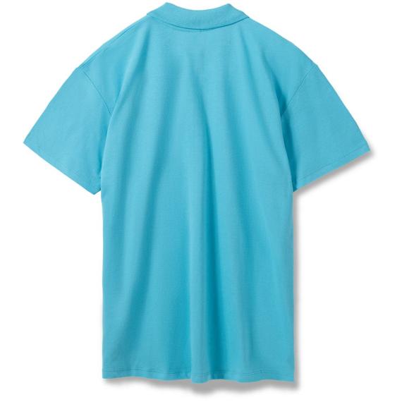 Рубашка поло мужская Summer 170 бирюзовая, размер S