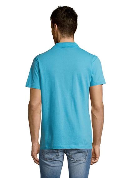 Рубашка поло мужская Summer 170 бирюзовая, размер XL