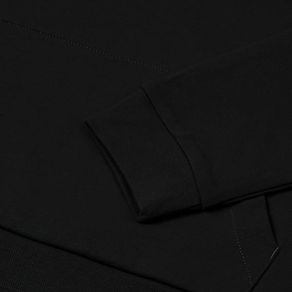 Толстовка на молнии с капюшоном Unit Siverga черная, размер L