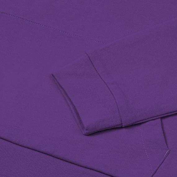 Толстовка с капюшоном на молнии Unit Siverga фиолетовая, размер 3XL