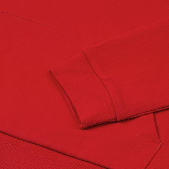 Толстовка на молнии с капюшоном Unit Siverga Heavy красная, размер XS