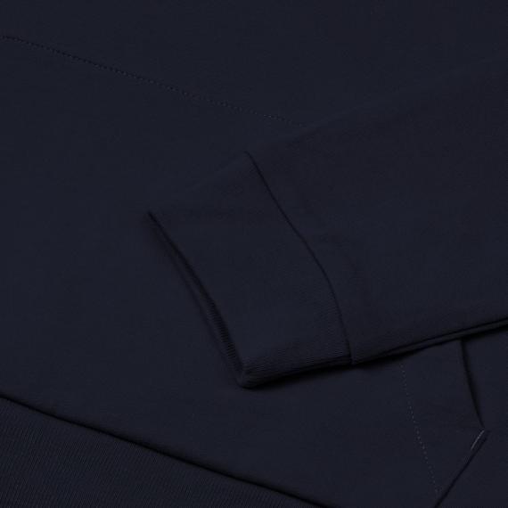 Толстовка на молнии с капюшоном Unit Siverga темно-синяя, размер 4XL