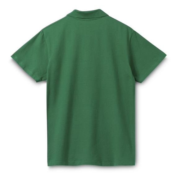 Рубашка поло мужская Spring 210 темно-зеленая, размер XXL