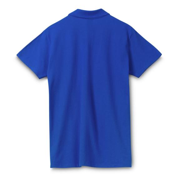 Рубашка поло мужская Spring 210 ярко-синяя (royal), размер S