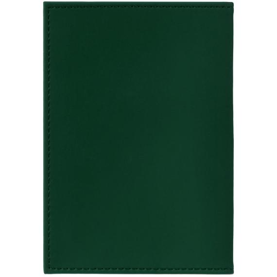 Обложка для паспорта Shall, зеленая