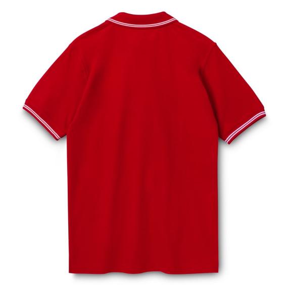 Рубашка поло Virma Stripes, красная, размер XL