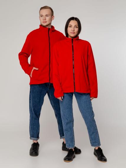 Куртка флисовая унисекс Manakin, красная, размер M/L