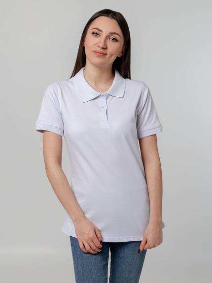 Рубашка поло женская Virma Stretch Lady, белая, размер L