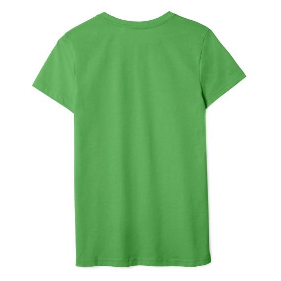 Футболка женская T-bolka Lady ярко-зеленая, размер S