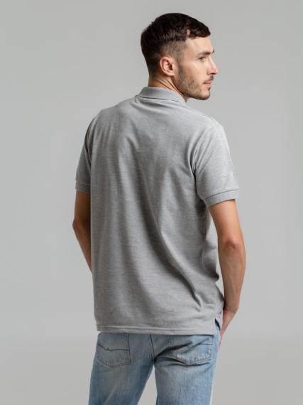 Рубашка поло мужская Virma Premium, серый меланж, размер XXL