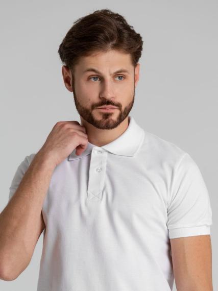 Рубашка поло мужская Virma Premium, белая, размер S