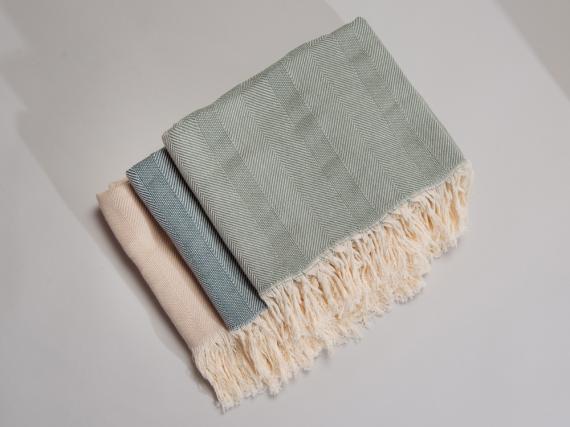 Плед «Hild» из натурального хлопка