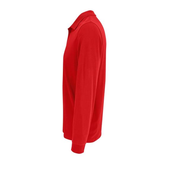 Рубашка поло с длинным рукавом Prime LSL, красная, размер 3XL