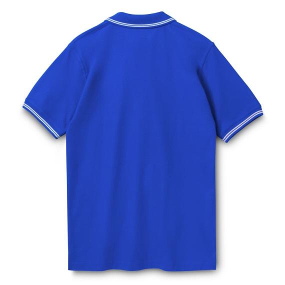 Рубашка поло Virma Stripes, ярко-синяя, размер S