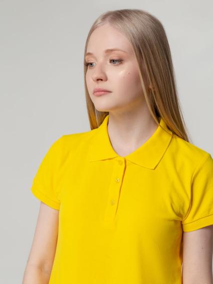 Рубашка поло женская Virma lady, желтая, размер L