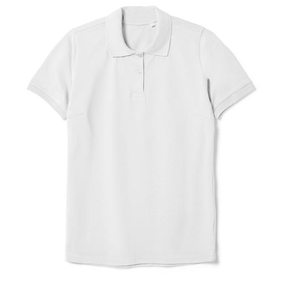 Рубашка поло женская Virma Stretch Lady, белая, размер L