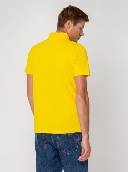 Рубашка поло мужская Virma light, желтая, размер XXL