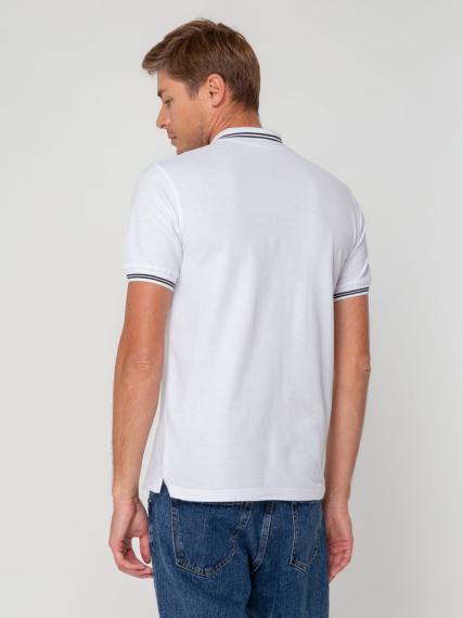 Рубашка поло Virma Stripes, белая, размер XL
