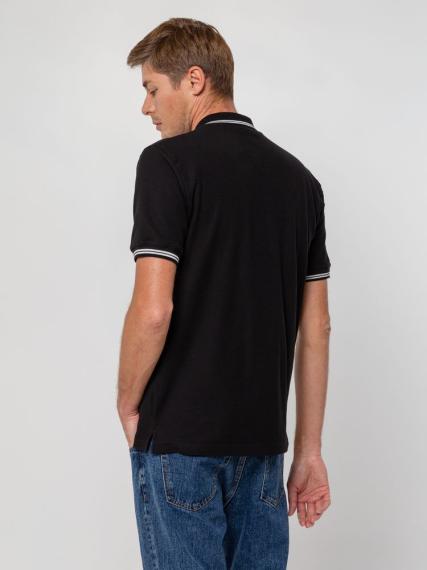 Рубашка поло Virma Stripes, черная, размер 3XL