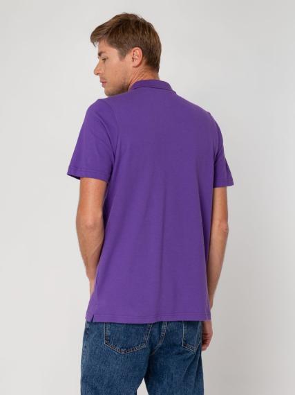 Рубашка поло мужская Virma light, фиолетовая, размер XXL