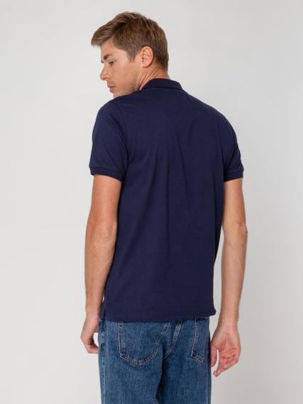 Рубашка поло мужская Virma Stretch, темно-синяя, размер 3XL