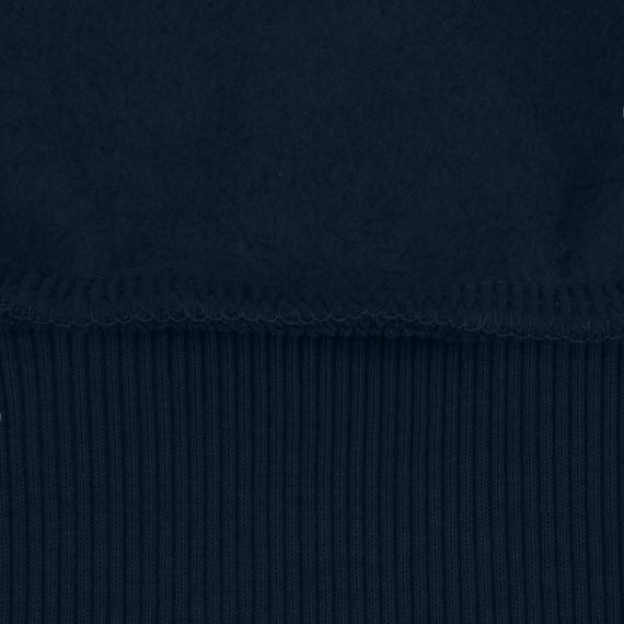 Толстовка на молнии с капюшоном Unit Siverga Heavy темно-синяя, размер XL