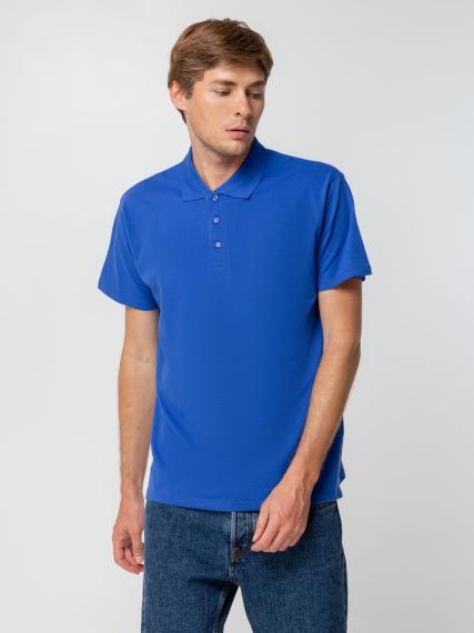 Рубашка поло мужская Spring 210 ярко-синяя, размер 3XL