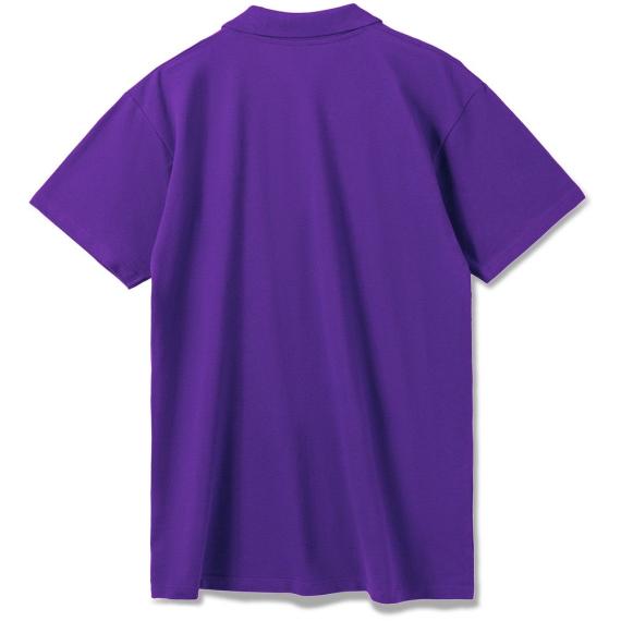 Рубашка поло мужская Summer 170 темно-фиолетовая, размер M