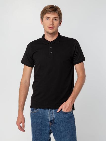 Рубашка поло мужская Virma Stretch, черная, размер XXL