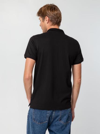 Рубашка поло мужская Virma Stretch, черная, размер 3XL