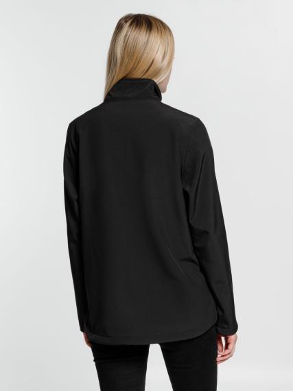 Куртка софтшелл женская Race Women черная, размер XXL