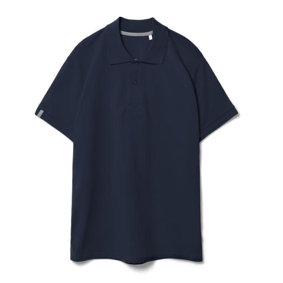 Рубашка поло мужская Virma Premium, темно-синяя, размер M
