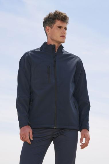 Куртка мужская на молнии Relax 340 темно-синяя, размер XXL