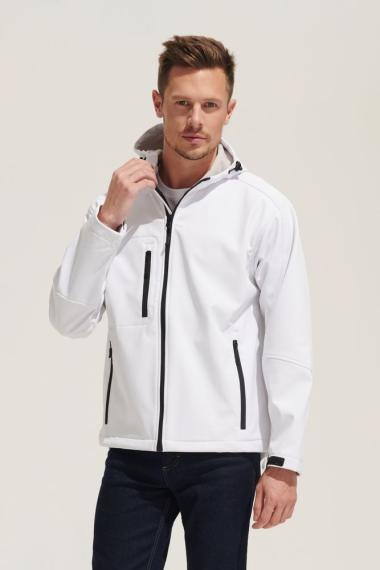 Куртка мужская с капюшоном Replay Men 340 белая, размер 3XL