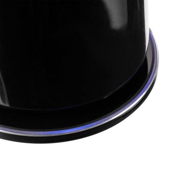 Кружка с подогревом и беспроводной зарядкой Dual Base ver. 2.0, черная