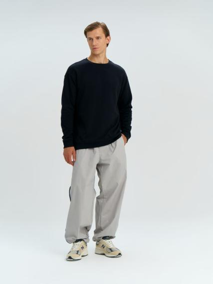 Свитшот оверсайз унисекс Omnifit, черный, размер XS/S