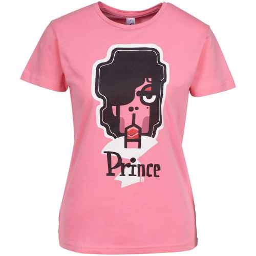 Футболка женская «Меламед. Prince», розовая, размер M