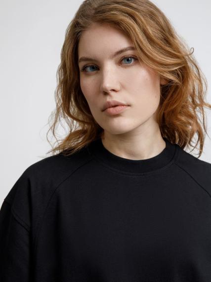 Футболка оверсайз унисекс Sideline, черная, размер XL/XXL