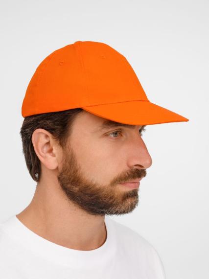 Бейсболка Apollo, оранжевая