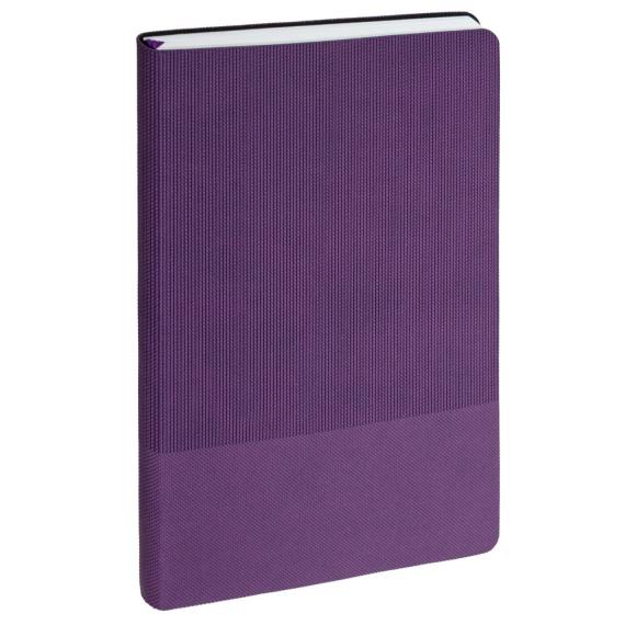 Ежедневник Knit, недатированный, фиолетовый