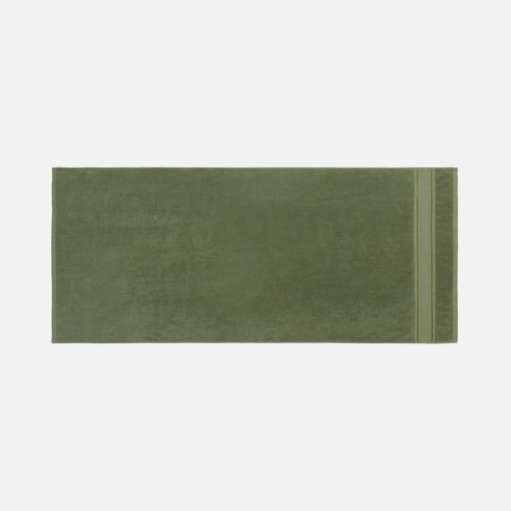 Полотенце махровое Terrychic, среднее, зеленое