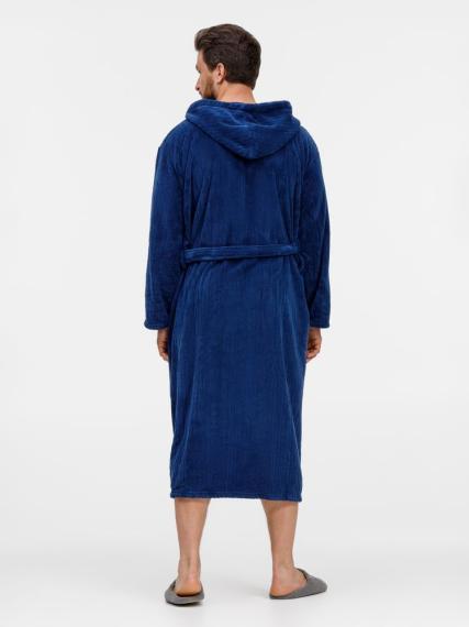 Халат флисовый Magic Mantle, темно-синий, размер M/L