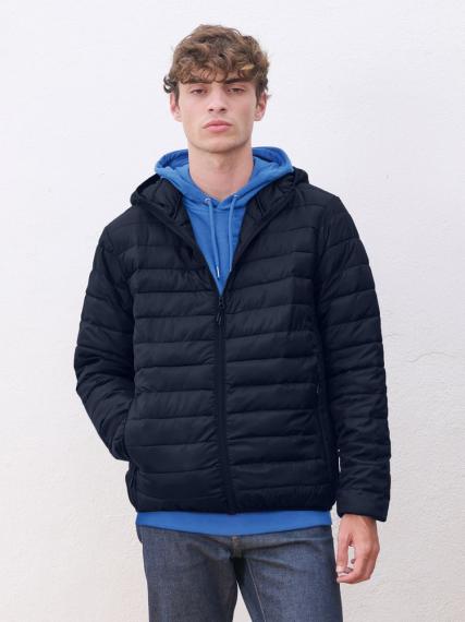 Куртка с капюшоном мужская Stream Men, темно-синяя, размер L