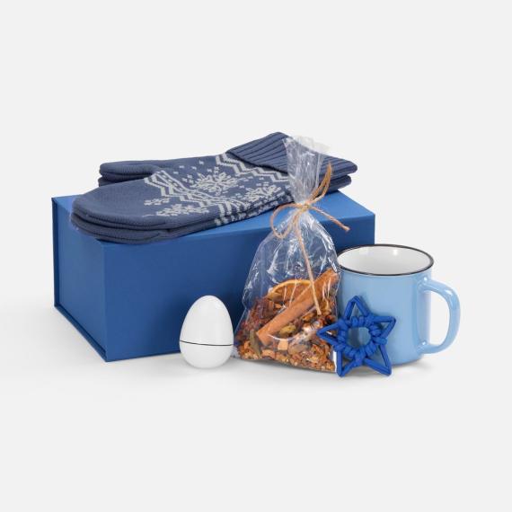 Набор Heart Warmer, голубой, размер S/M