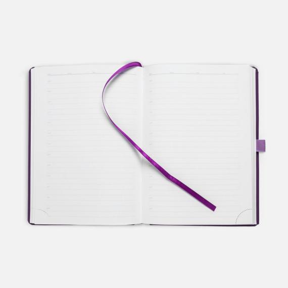 Ежедневник Favor Metal, недатированный, фиолетовый