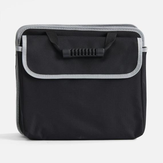 Органайзер в багажник с сумкой-холодильником Arranger, черный с серым