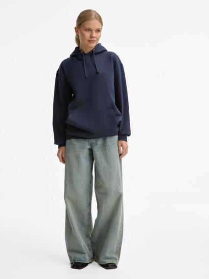 Худи унисекс Condor, темно-синее, размер XL