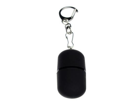 USB 2.0- флешка «Goutte Soft-touch» на 32 Гб каплевидной формы