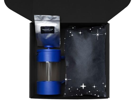 Подарочный набор «Re:Together» с френчпрессом, кружками и дженгой